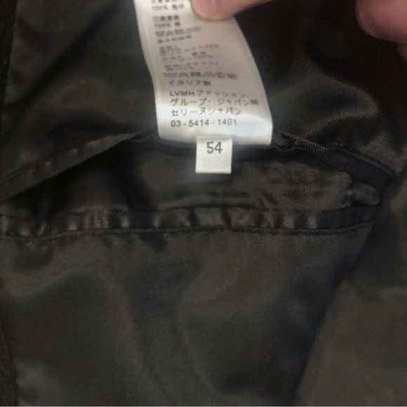 Celine x Hedi Slimane Black Western Teddy Varsity Jacket US L / EUR 54 - Picture 9 of 10